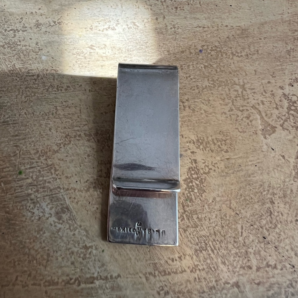 Solid Sterling Silver Money Clip - image 3